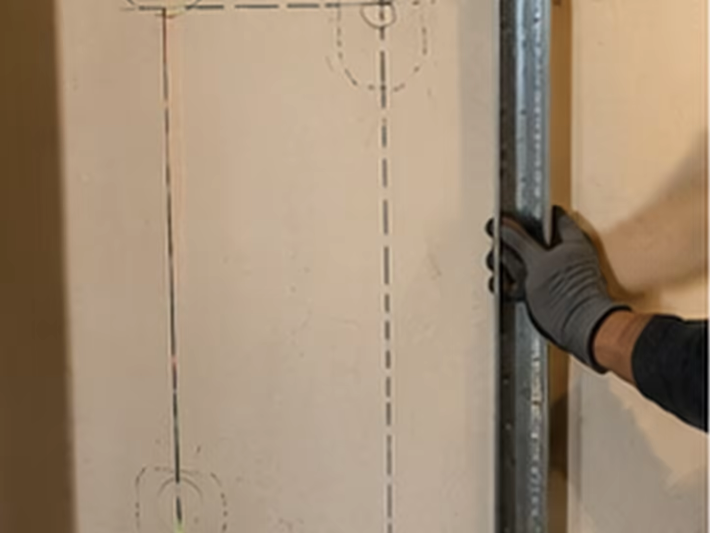 traçage d’un chemin de câble dans une maison existante à Béthune