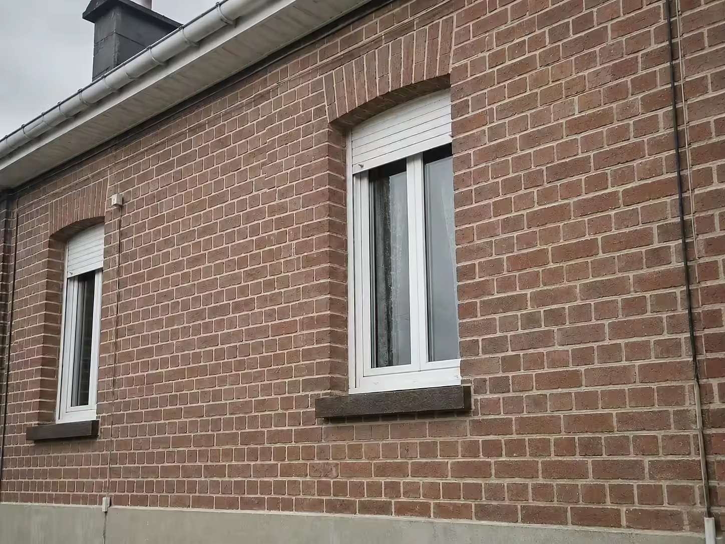 Façade en brique après traitement hydrofuge - visuel d’illustration, projet non réalisé par Alpha Rénovation