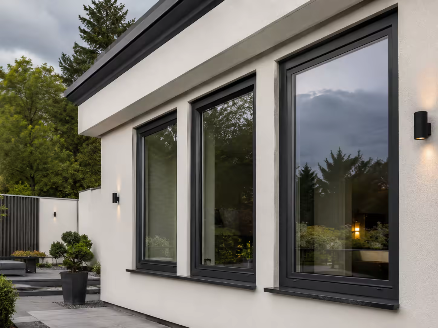 Façade et abords après travaux