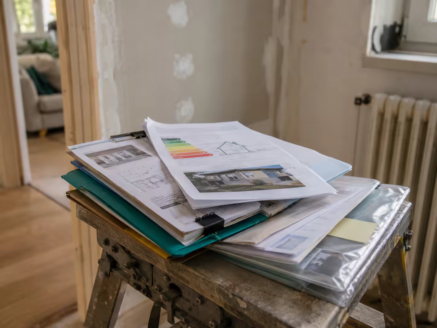 dossier MaPrimeRénov’ avec audit énergétique devis et justificatifs classés