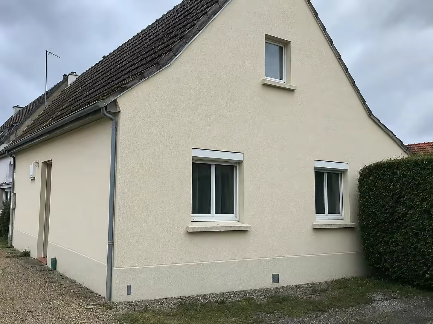 Pignon après ravalement - visuel d’illustration, projet non réalisé par Alpha Rénovation