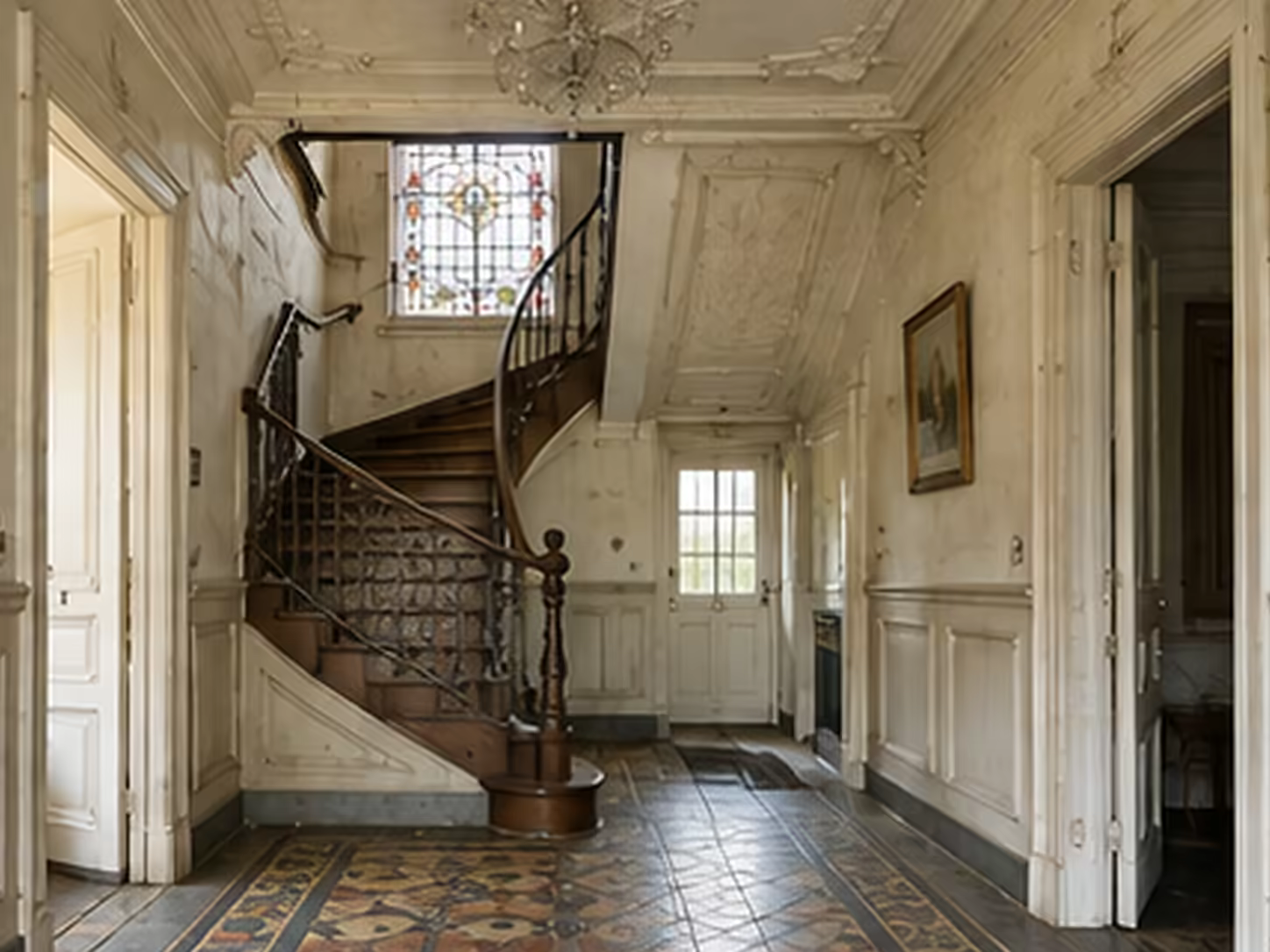 rénovation intérieure complète d’une maison de maître haute et profonde